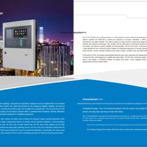 Fire door monitor